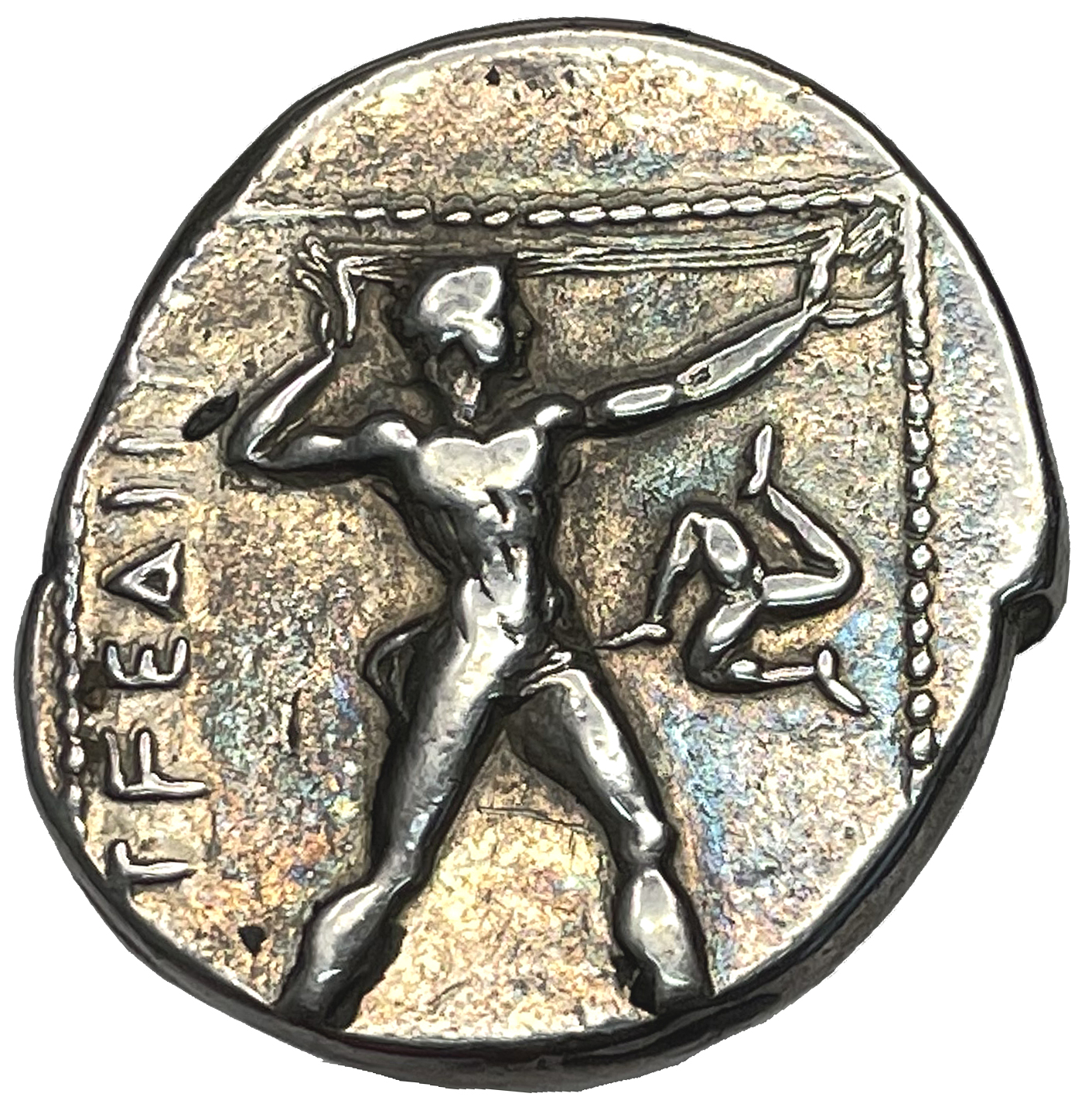 Pamfylien, Aspendos, Stater ca 380-325 f.Kr - Vackert exemplar