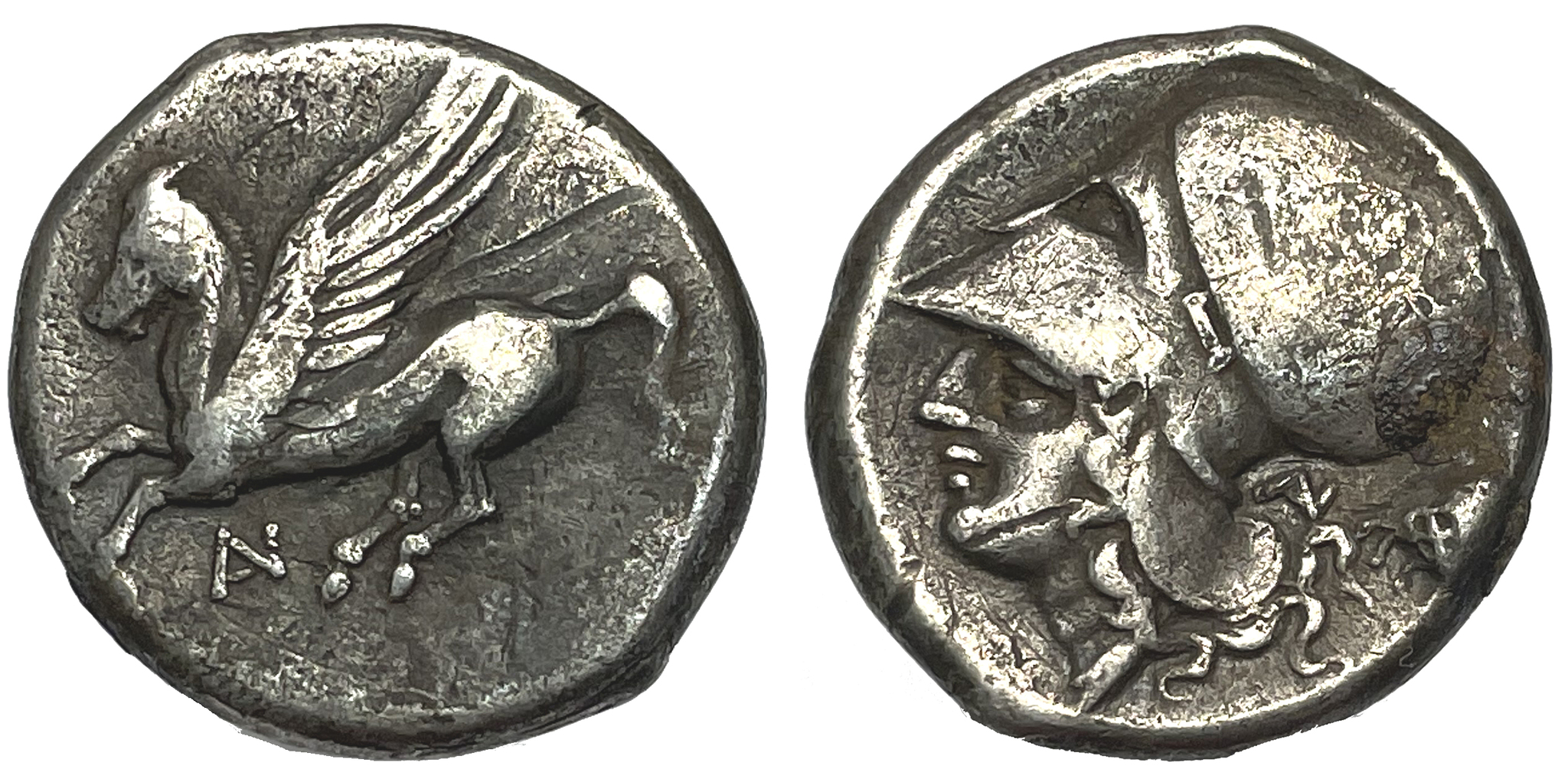 Akarnanien, Leukas, Stater ca 350-300 f.Kr