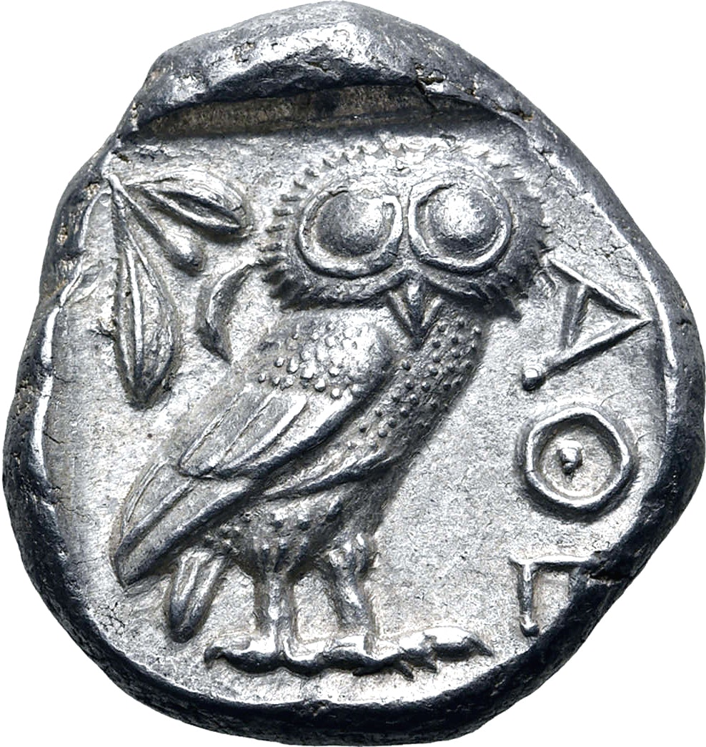 Attika, Aten, Tetradrachm 454-404 f.Kr - MYCKET VACKERT SKICK