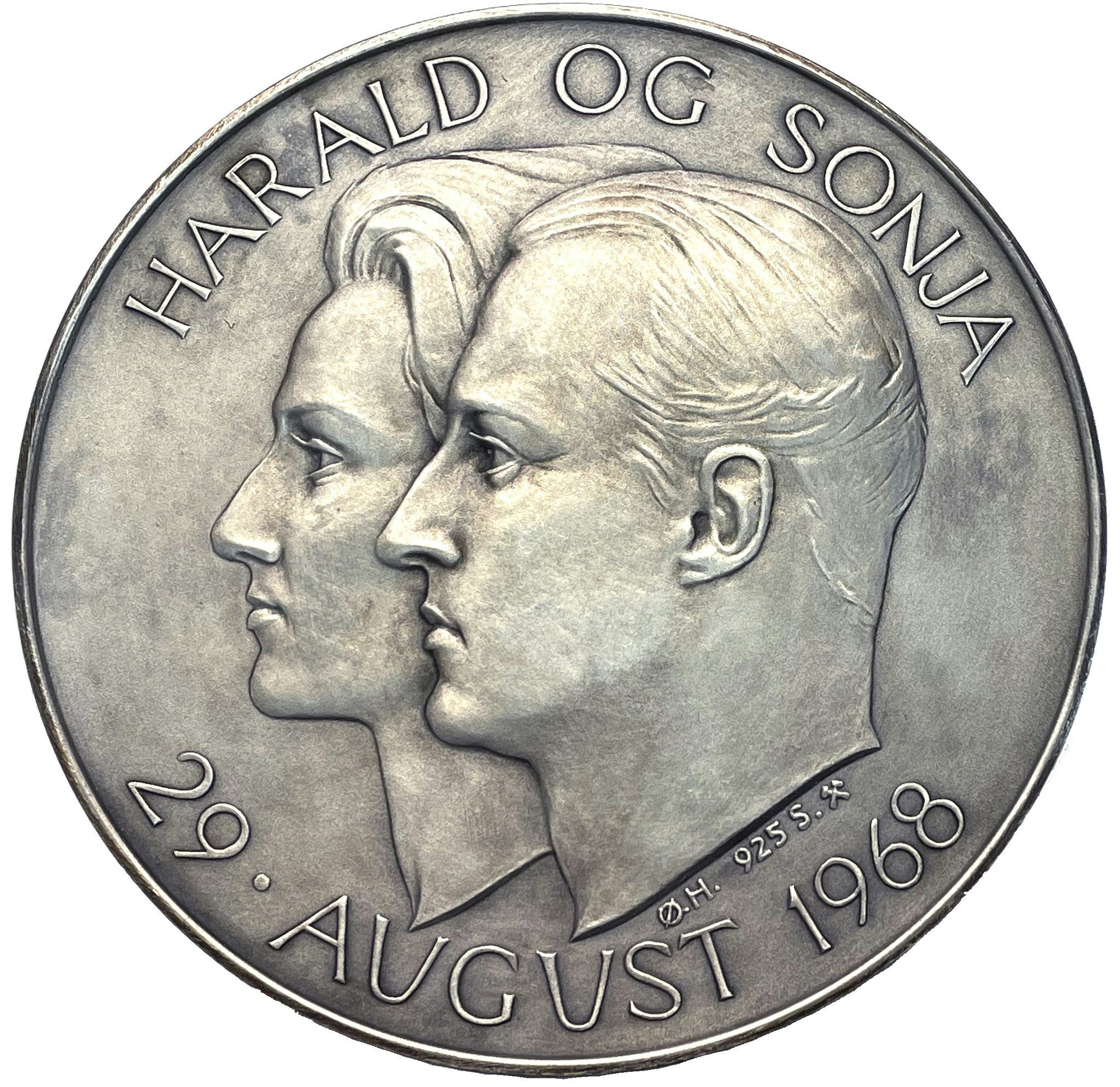 Norge - Harald och Sonjas bröllop 29 augusti 1968