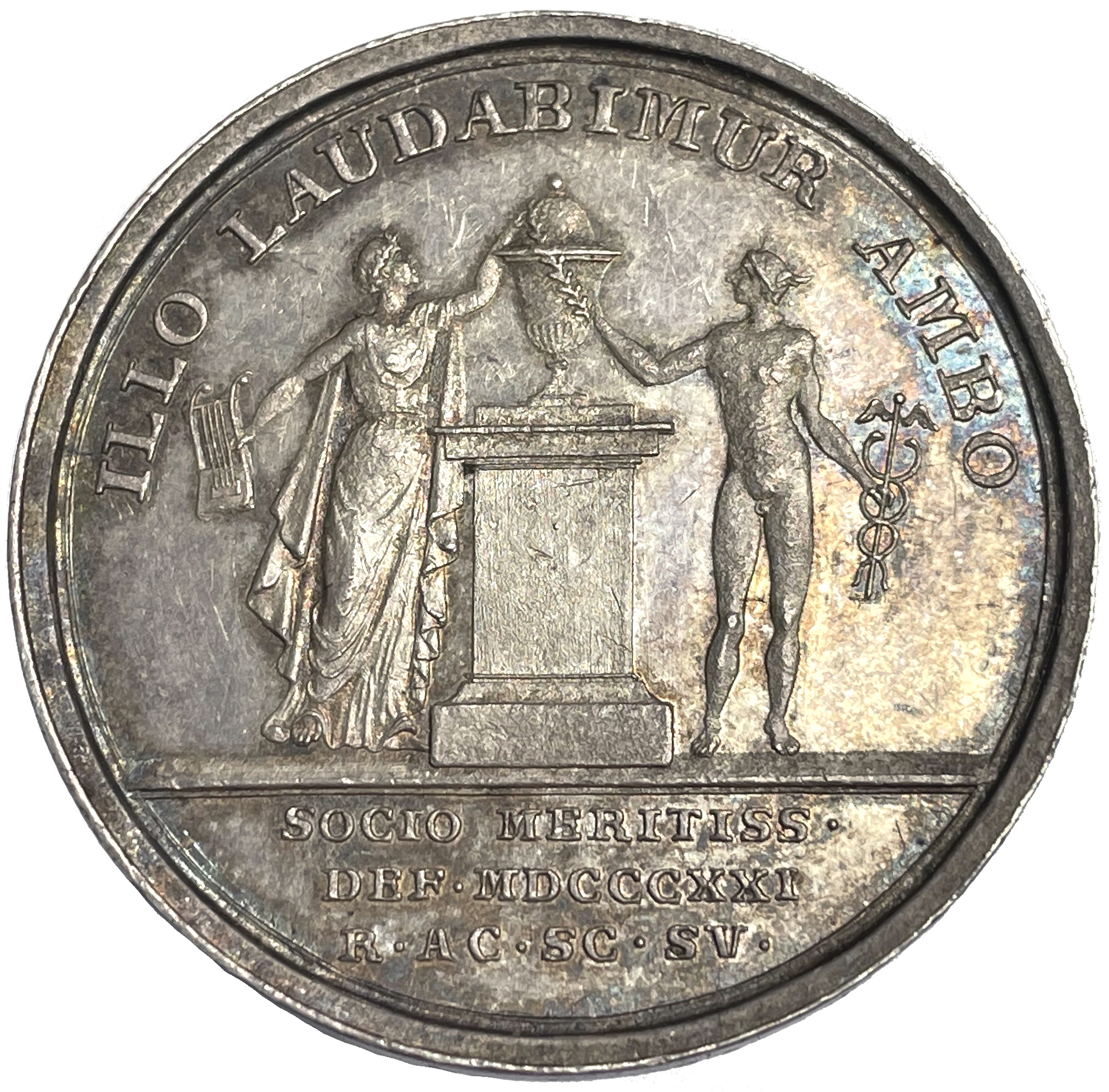 Abraham Niclas Edelcrantz 1827 av Mauritz Frumerie