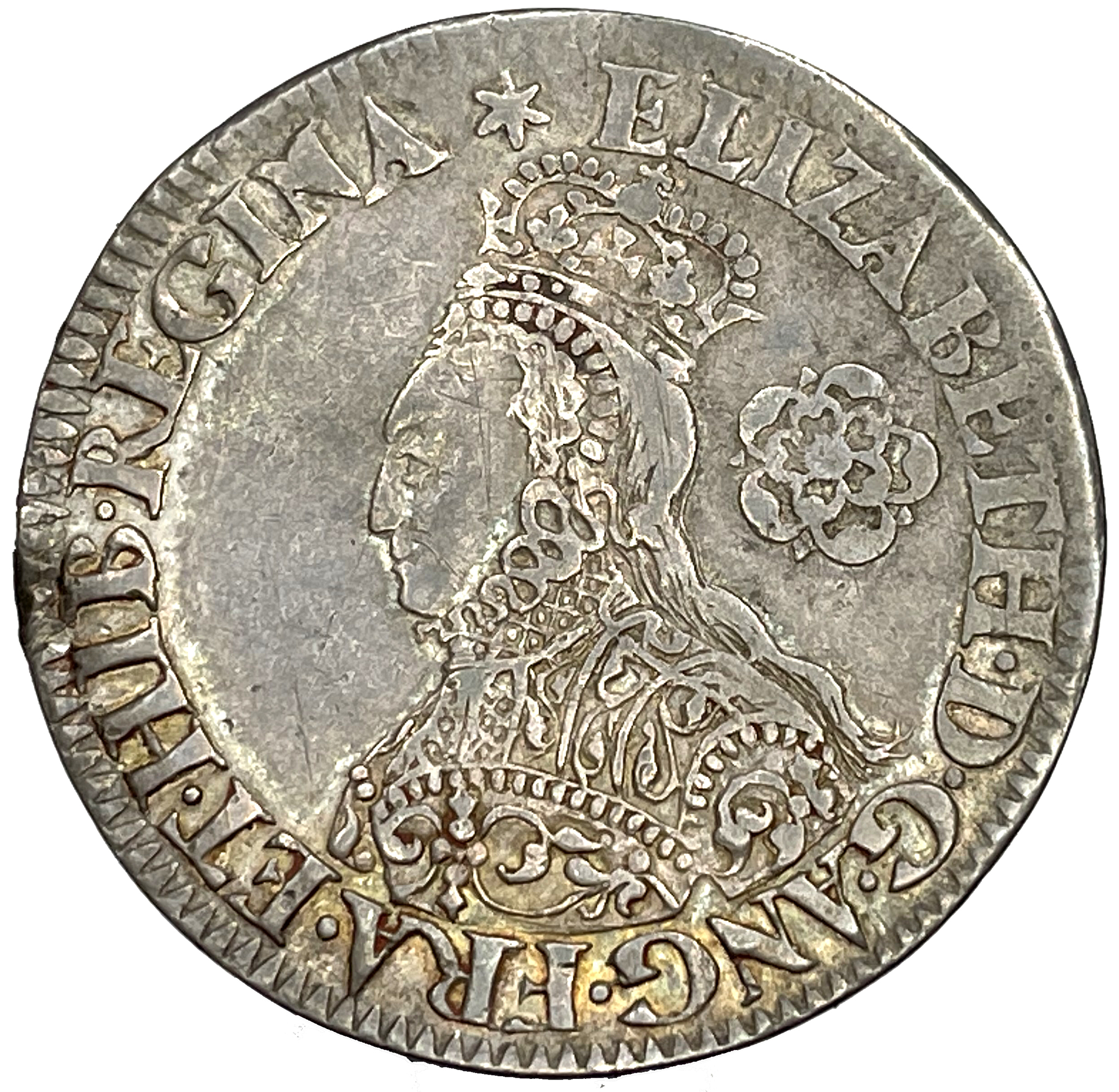 England, Tudor, Elizabeth I 1558-1603, sixpence 1562 - Bra exemplar för typen