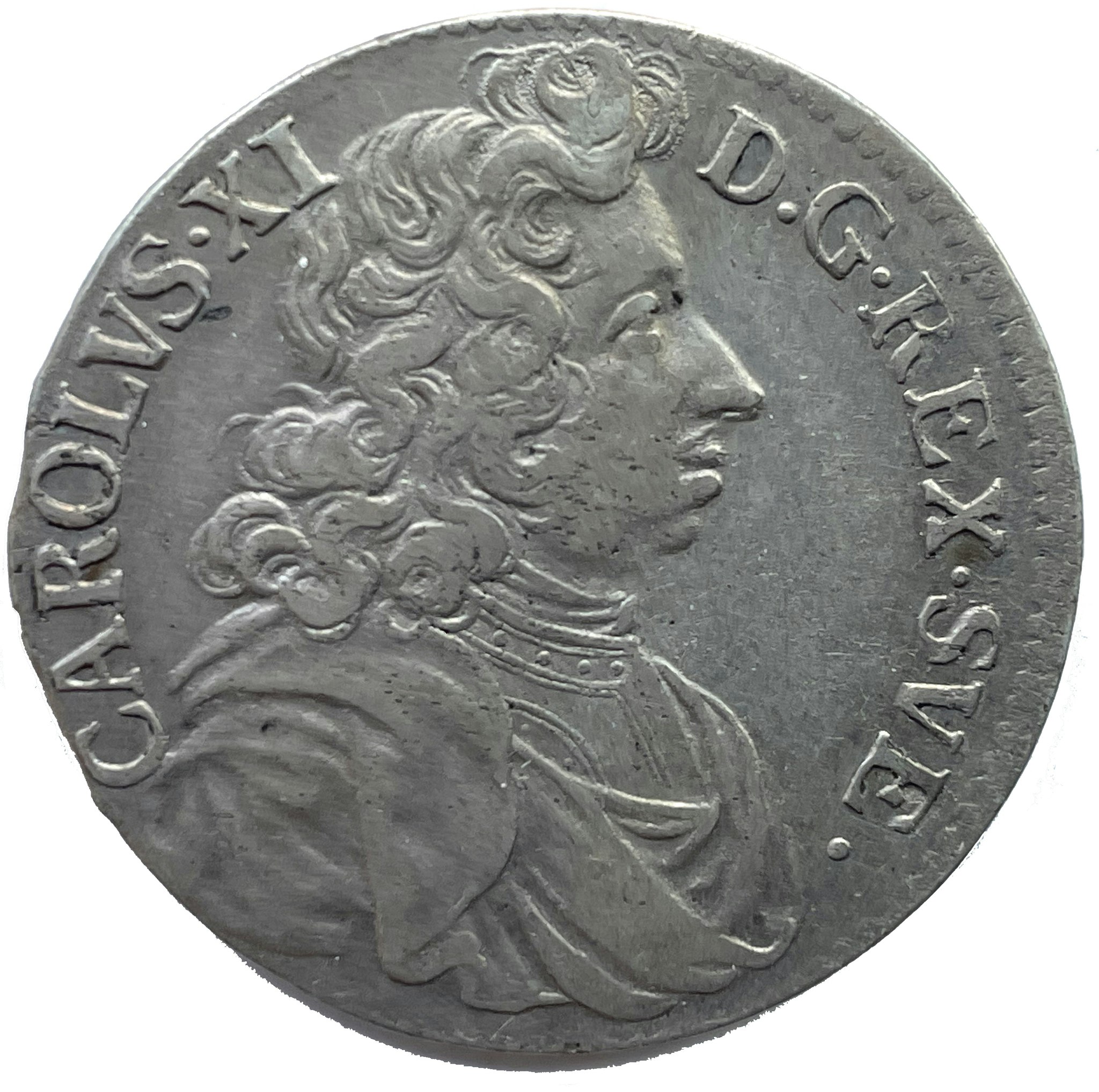 Karl XI - Vacker 2 Mark 1688