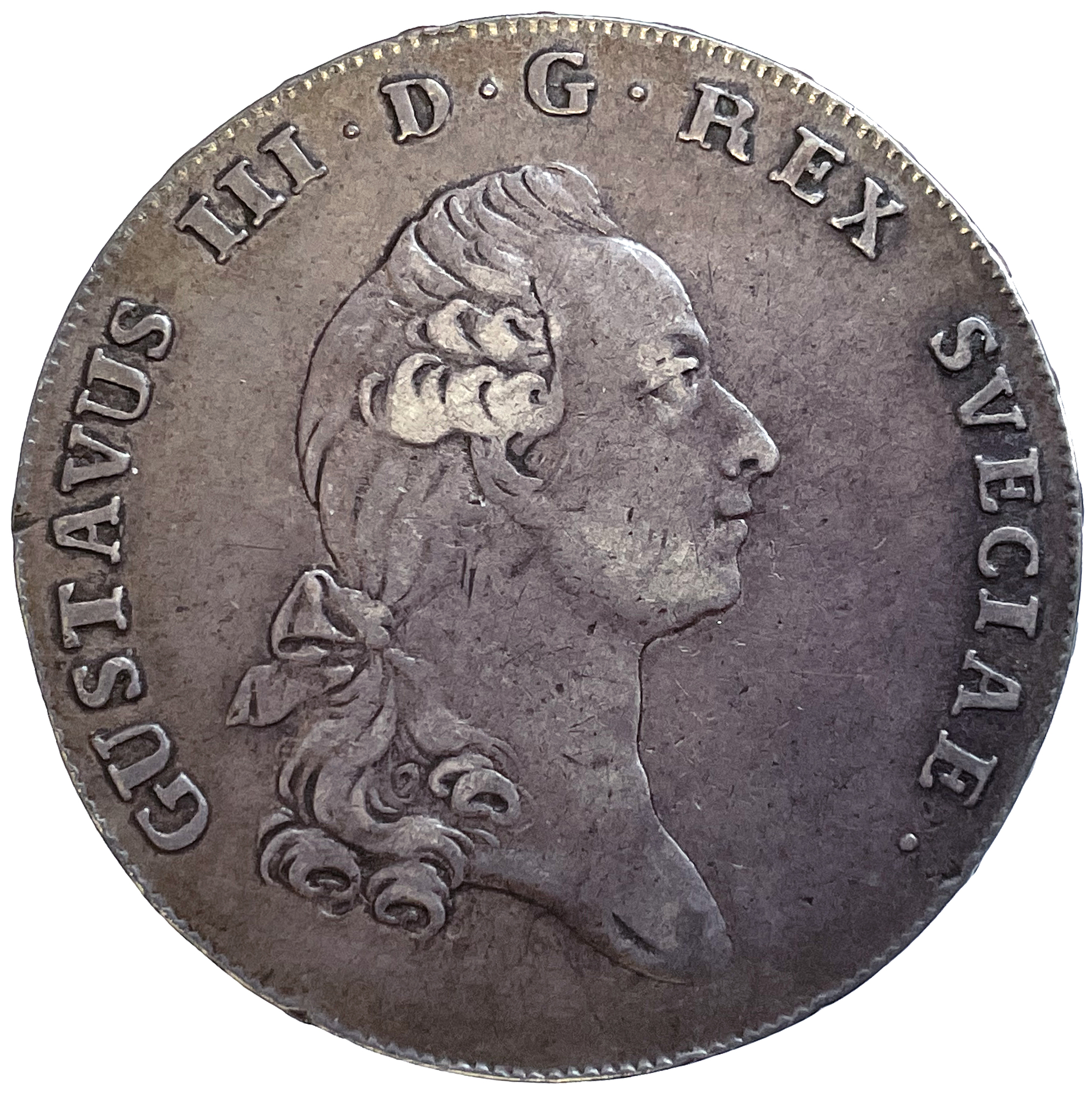 Gustav III, 2/3 Riksdaler 1779