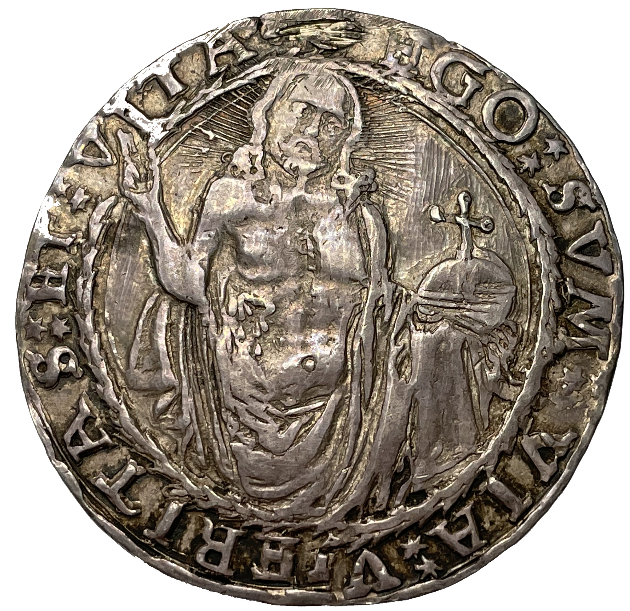 Gustav Vasa, Svartsjö, 1/2 Daler 1544 - MYCKET SÄLLSYNT - Ex. Anders Frösell
