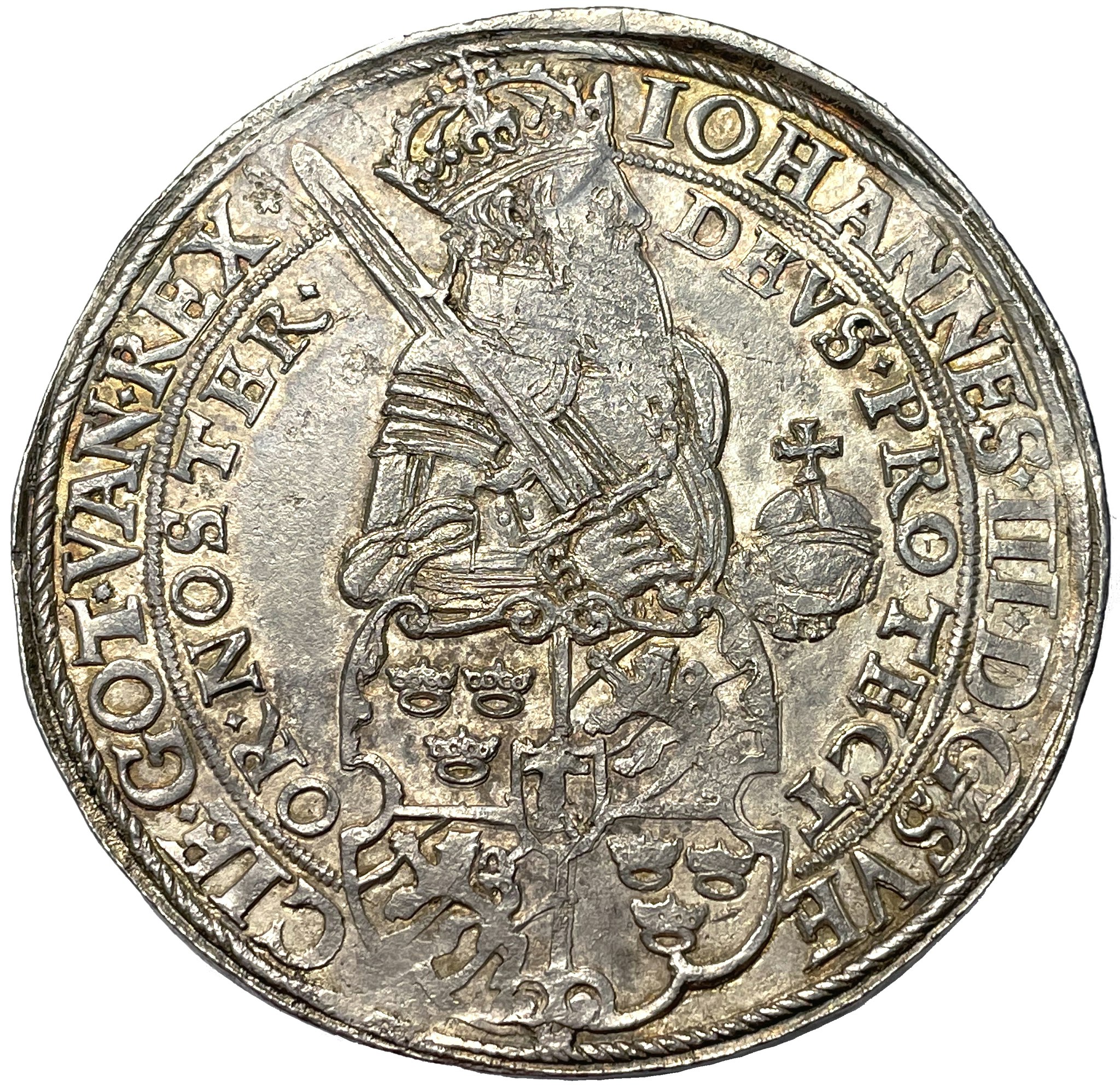 Johan III - Daler 1573 - Ett ocirkulerat exemplar med full präglingsglans