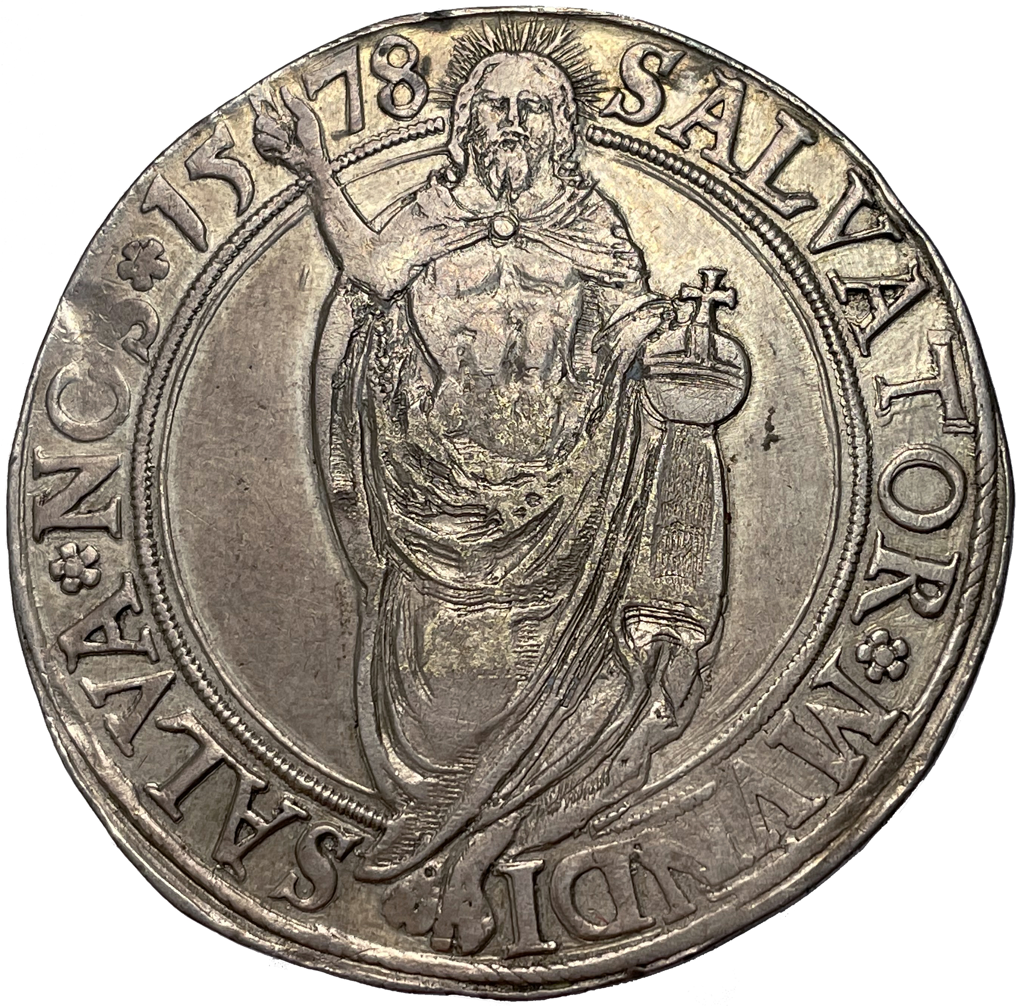 Johan III - Daler 1578 - Vackert exemplar med glans