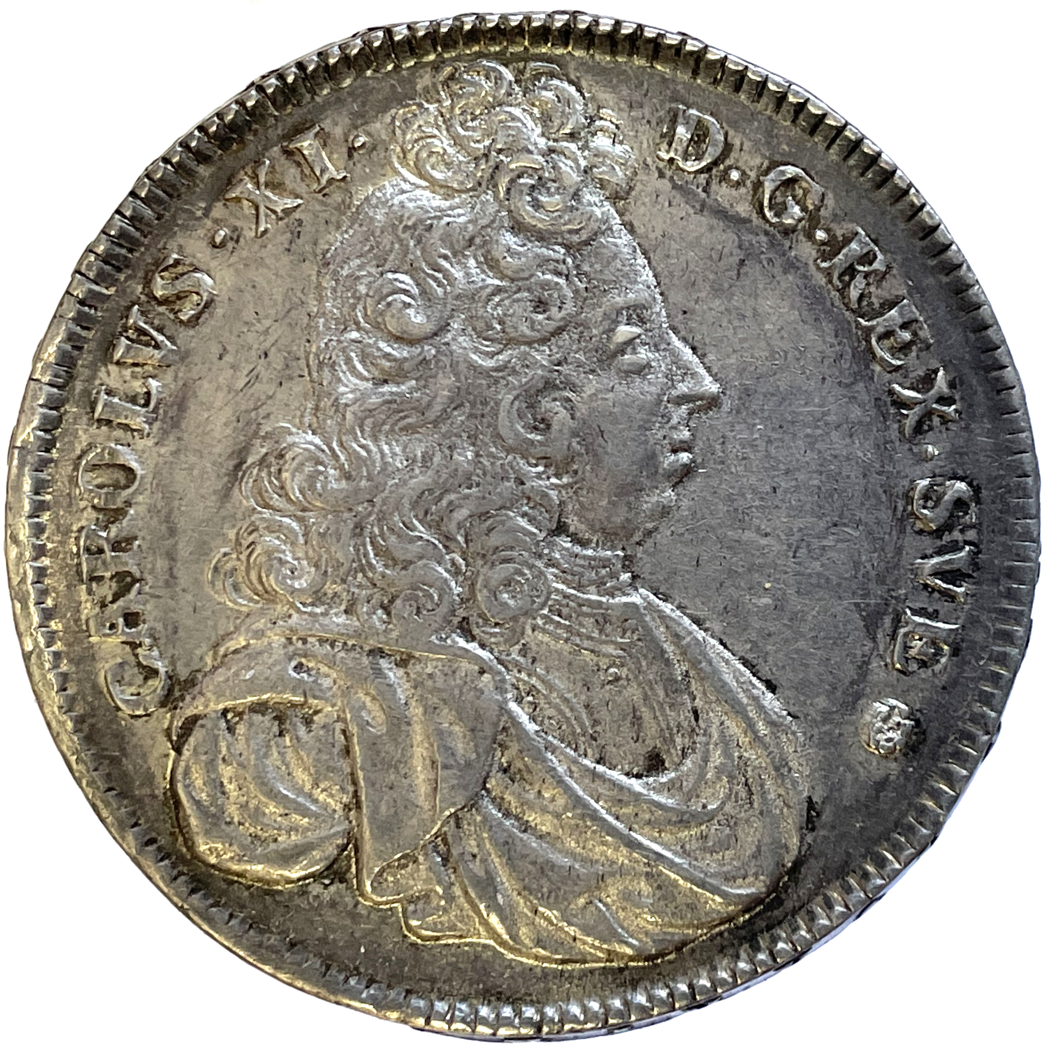 Karl XI - 8 Mark 1693 - Ett underbart vackert exemplar