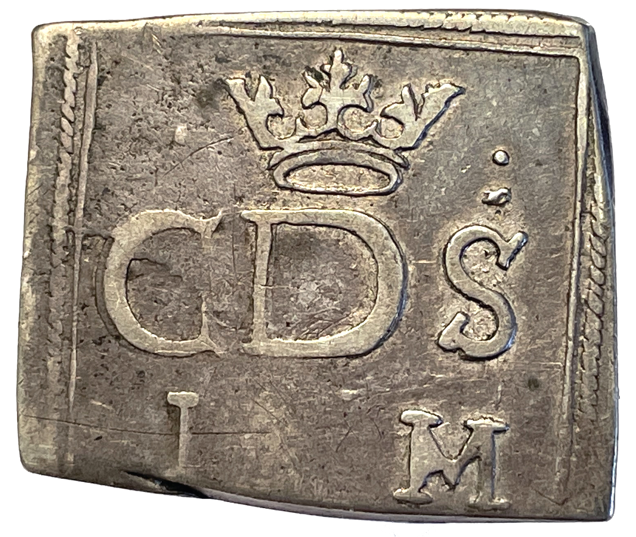 Karl - Hertig av Södermanland, Gripsholm, 1 Mark klipping 1598 med liten krona - RAR
