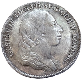 Gustav IV Adolf, 1/6 Riksdaler 1799 - Typmynt - Ett av de bästa exemplaren i marknaden