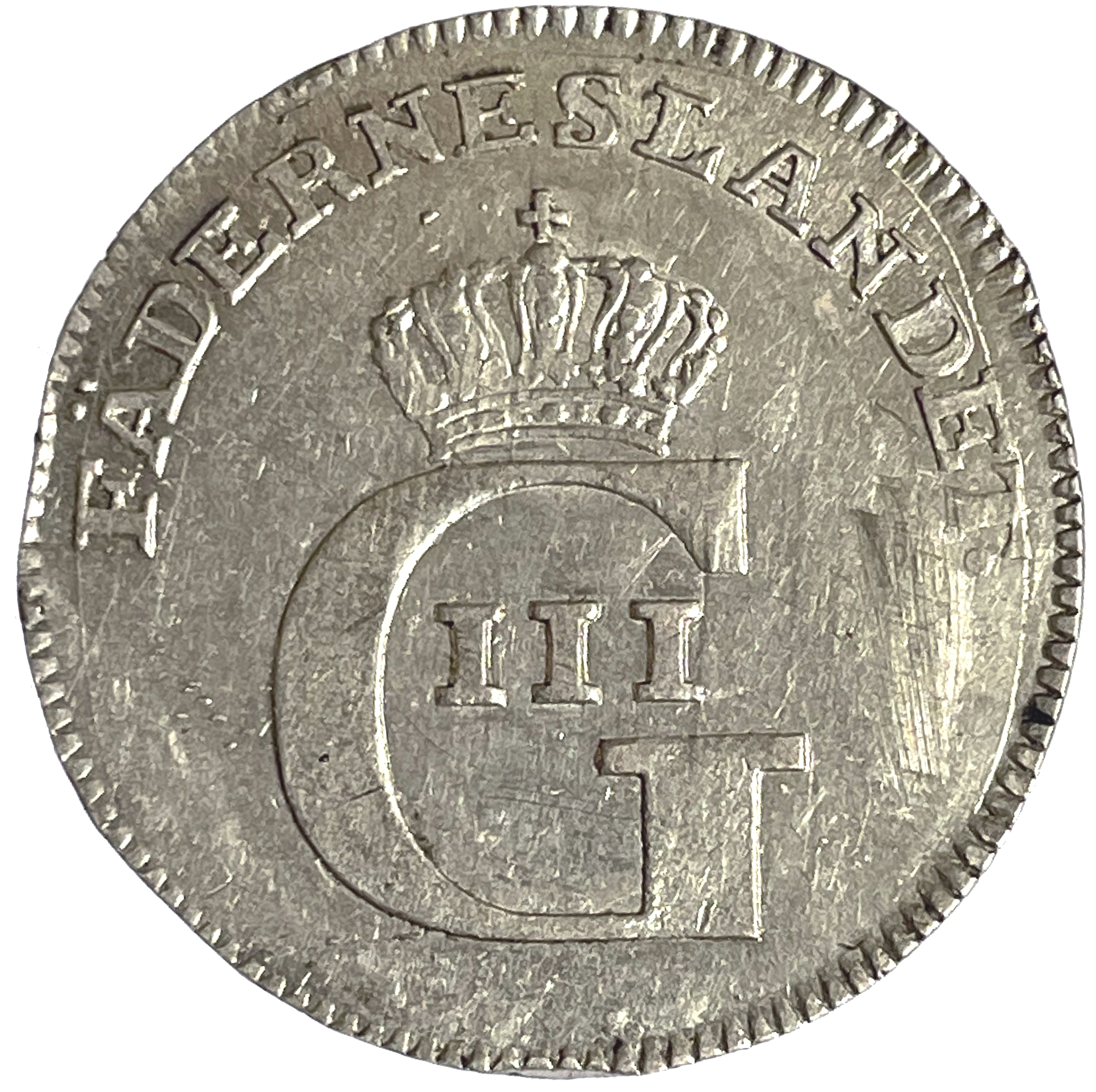 Gustav III, 1/24 Riksdaler - 4 Öre Silvermynt - 1777 - Typmynt - Tilltalande exemplar med lyster