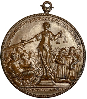 Gustav II Adolf och Erövringen av Würzburg 1631- EXTREMT SÄLLSYNT PRAKTMEDALJ - RRR
