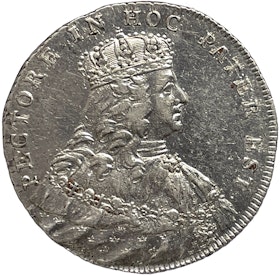 Adolf Fredrik - 2 Mark 1751 - Kastmynt till konungens kröning