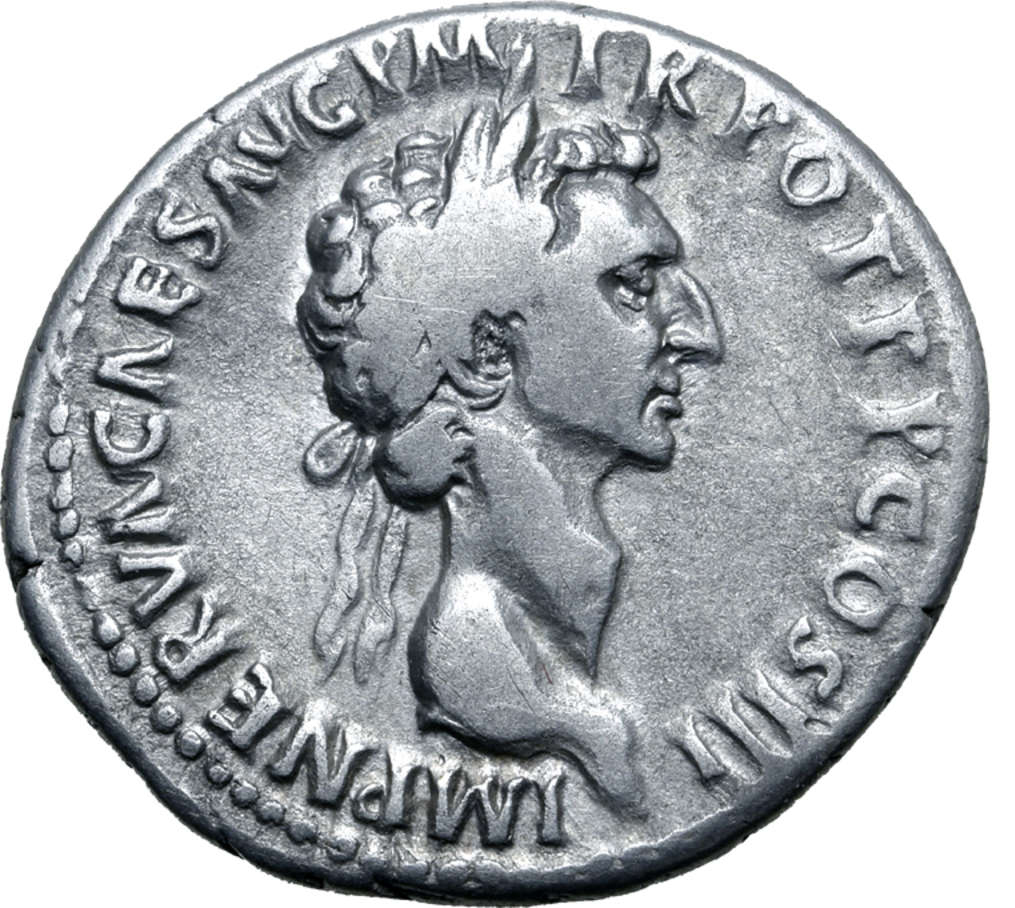 Romerska riket, Nerva, Cistophor präglad i Mindre Asien 97 e.Kr - Mycket sällsynt