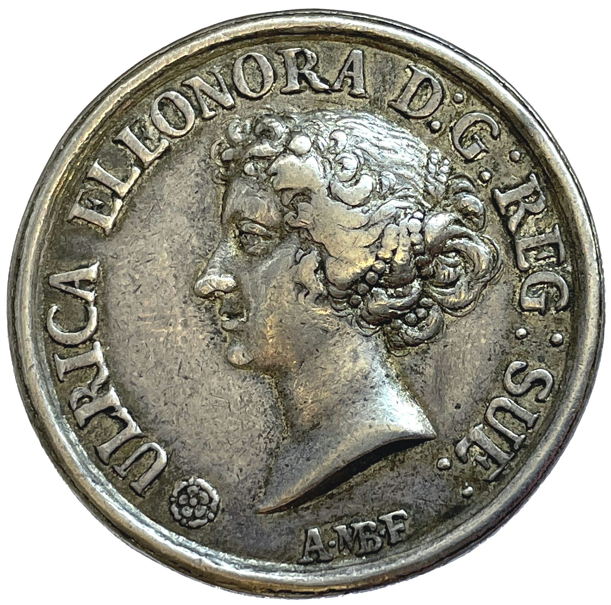 Ulrika Eleonoras kröning den 25 november 1680 av Anton Meybusch