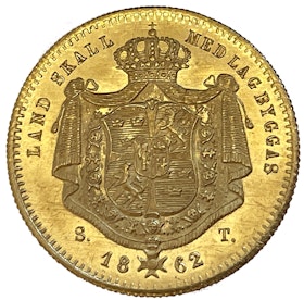 Karl XV, Dukat 1862 - Vackert exemplar