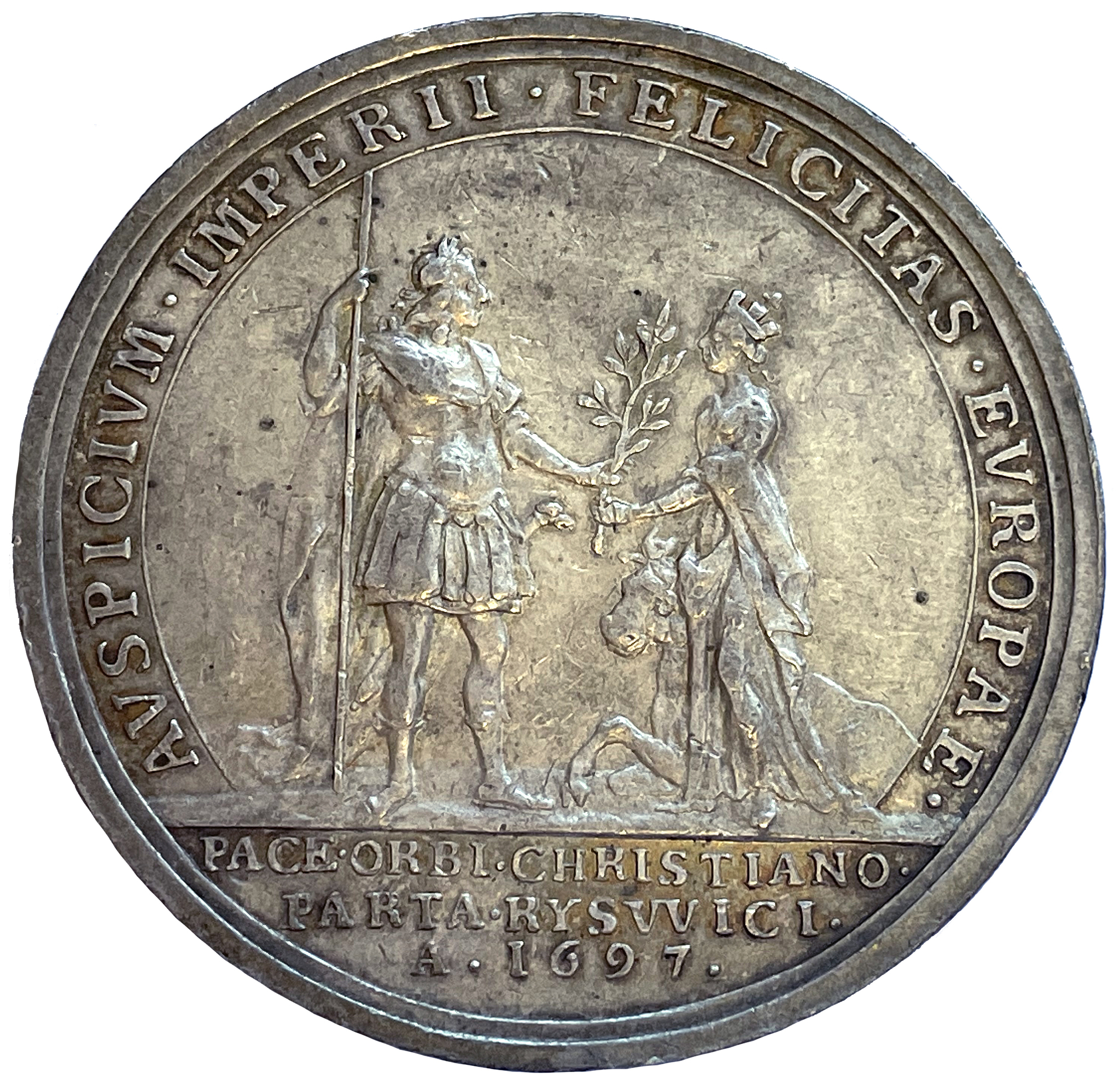 Karl XII - Freden i Ryswik 1697 - Mycket sällsynt och historiskt signifikant av Arvid Karlsteen