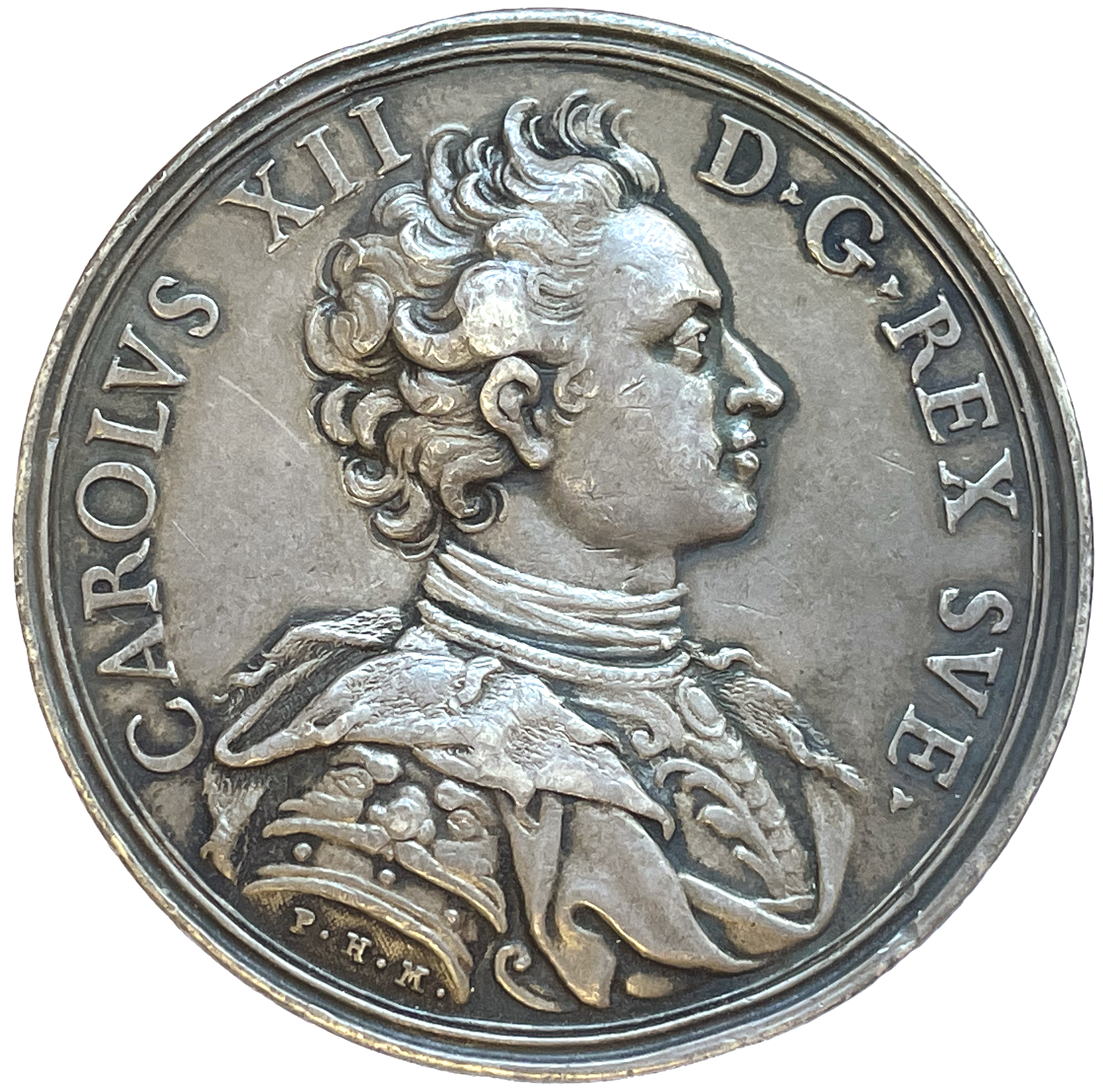 Kungen begiver sig hem från Turkiet 1714 av Müller