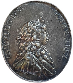 Karl XI 1665 - Konungens uppfostran och bildning inför sitt höga kall - av Breuer - Mycket sällsynt