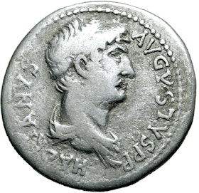 Hadrianus 117-138 e.Kr, Laodicea, Phrygien, Cistofor, Mycket sällsynt