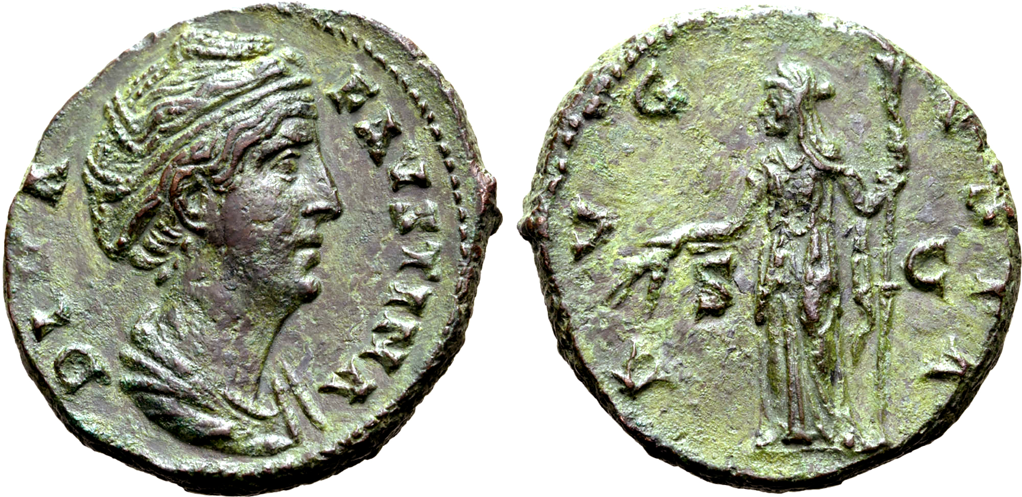 Faustina I (gift med Antoninus Pius) - Vacker As