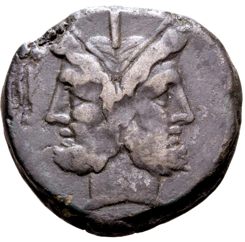 Romerska republiken, As efter 211 f.Kr, tilltalande exemplar för typen