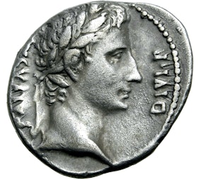 Augustus 27 f.Kr-14 e.Kr, Lugdunum Denar