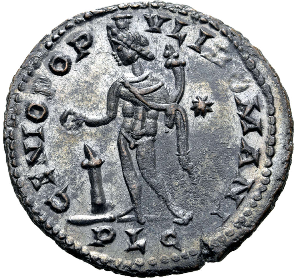 Galerius 305-311 e.Kr. - Follis - Ett underbart skarpskuret och silvrigt exemplar