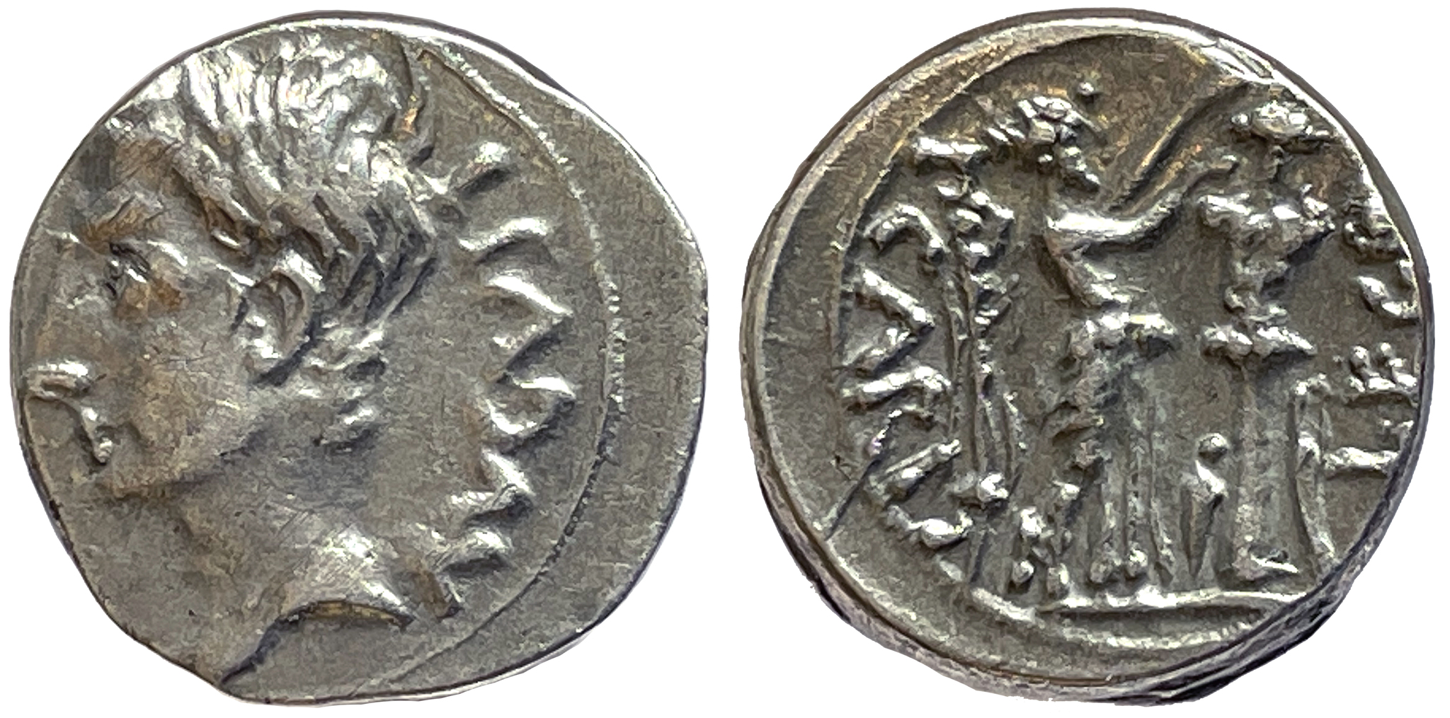 Augustus 27 f.Kr-14 e.Kr, Quinar Emerita 25-23 f.Kr - P. Carisius som legat