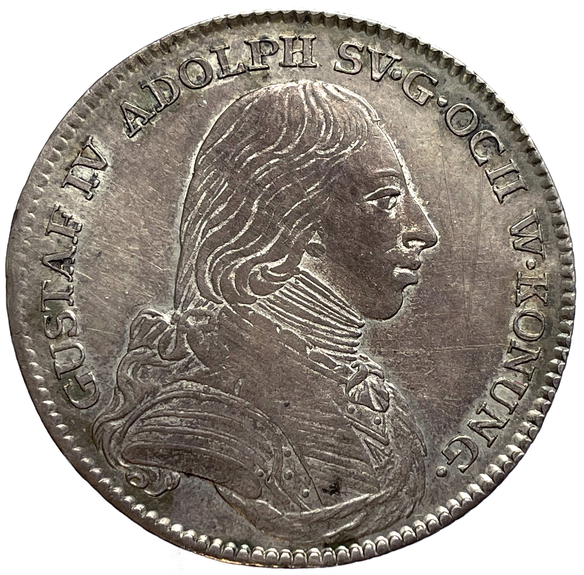 Gustav IV Adolf - 1/3 Riksdaler 1800