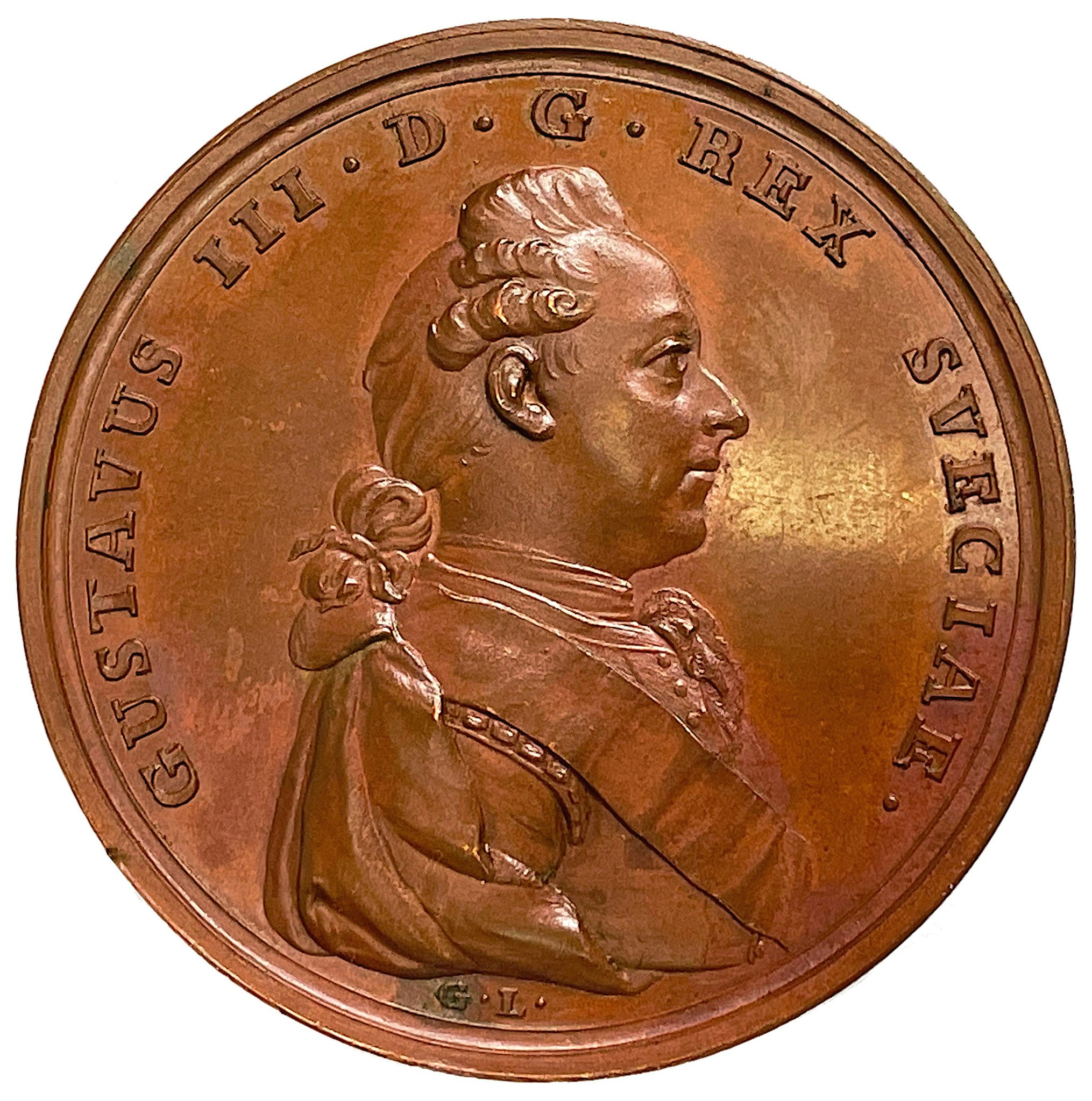 Gustav III 1771-1792 - Kronprins Gustav (IV) Adolfs dop i 1778 av Ljungberger