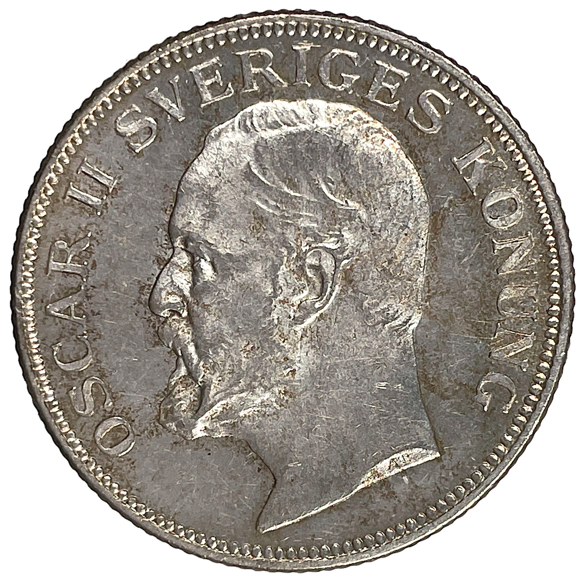 Oskar II, 1 Krona 1906 - Vackert exemplar