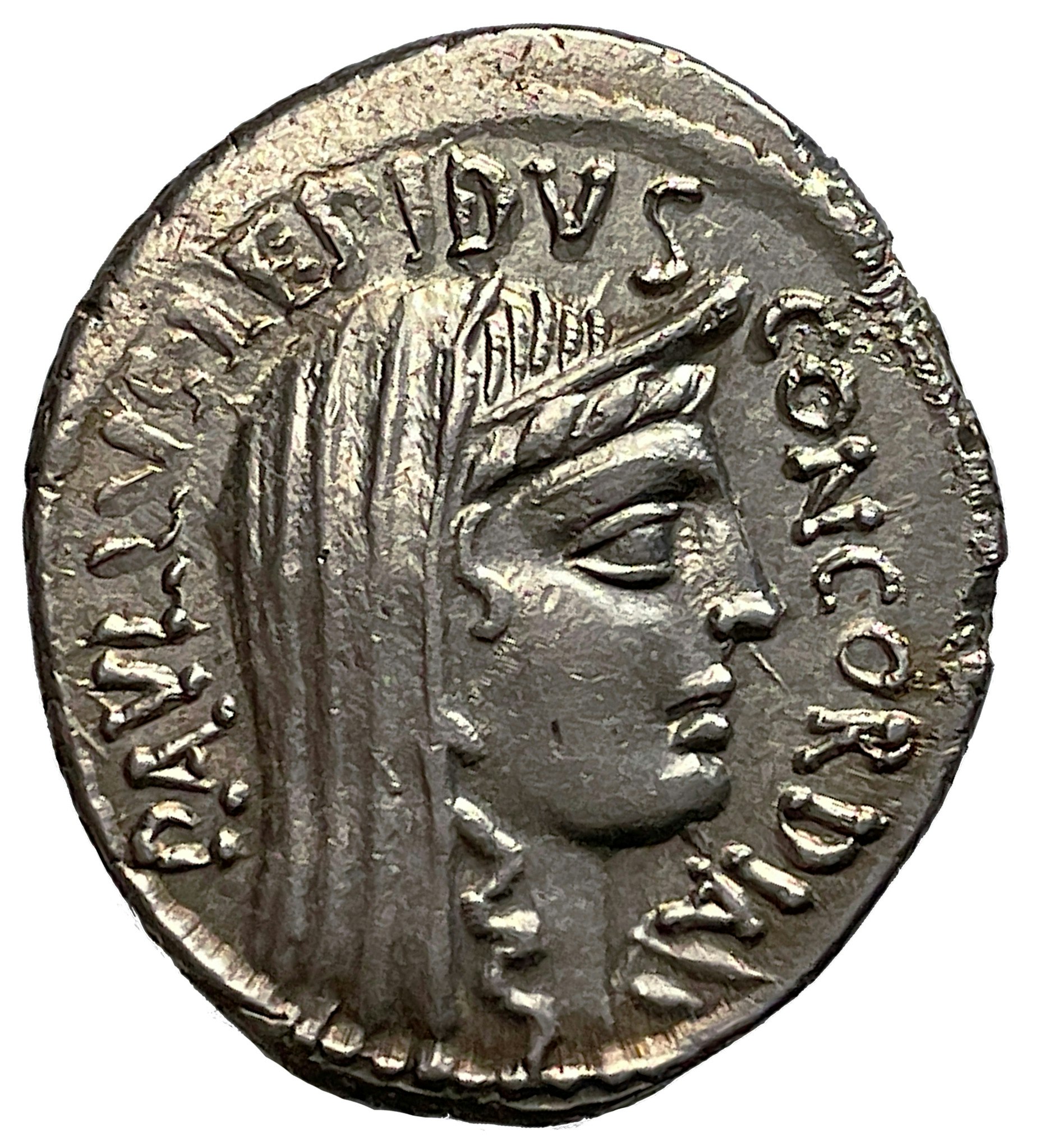 L. Aemilius Lepidus Paullus AR Denar. Rome, 62 f.Kr och Tredje Makedoniska kriget - Ett historiskt intressant mynt i fantastisk kvalitet - MINT STATE