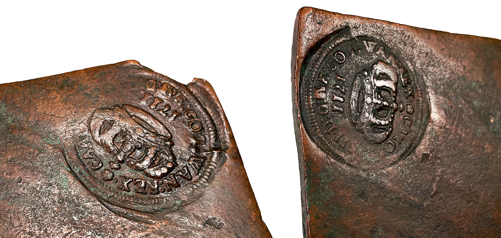 Karl XII - Plåtmynt 1 Daler SM 1711 - Ett tilltalande exemplar