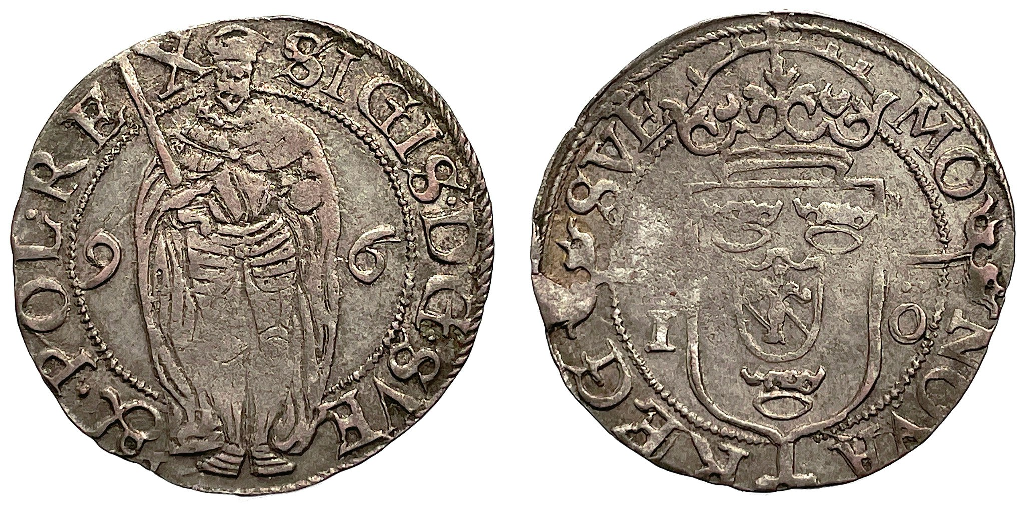 Sigismund - 1 Öre 1596 - Valör IÖ