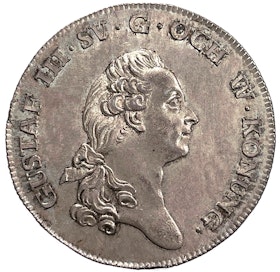 Gustav III - kastmynt 1778 - Ett ocirkulerat toppexemplar med fantastisk lyster