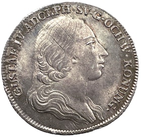 Gustav IV Adolf, 1/6 Riksdaler 1799 - Typmynt - Toppexemplar - Ex. Kihlberg