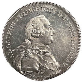 Adolf Fredrik - 2 Mark 1771 - Kastmynt till konungens begravning - TOPPEXEMPLAR