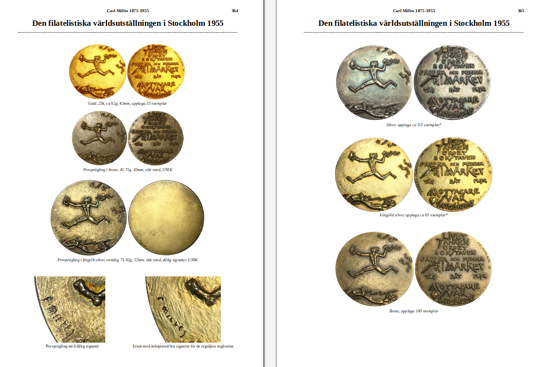 Medaljer och konstnärer - En annorlunda bok - 414 sidor - Färg - A4 - Inbunde - Nominerad till bästa numismatiska bok i världen av IAPN!