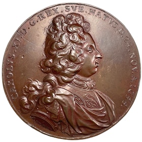 Karl XI:s begravning 1697 av Arvid Karlsteen - Mycket sällsynt
