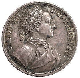 Karl XII:s segrar under åren 1700-1703 och därmed vunna hjälterykte av Christian Wermuth - RAR