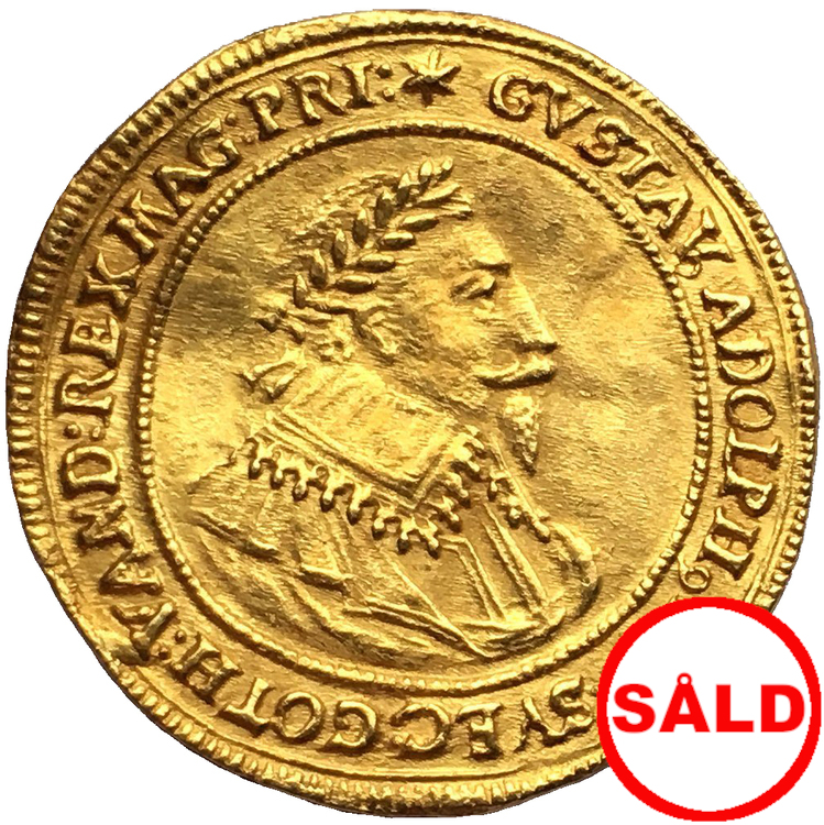 Sverige, Gustav II Adolf 1611-1632, Nürnberg, Gulddukat 1632