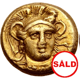 Lesbos Mytilene, Elekron Hekte ca 375-325 f.Kr - Vacker och Sällsynt