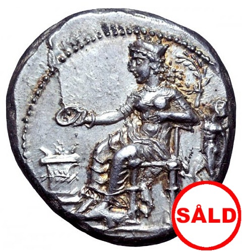 Antika Grekland, Cilicia, Nagidos, Silverstater, ca 400-385/4 f.Kr - PRAKTEXEMPLAR - MINT STATE