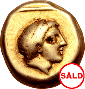 Lesbos, Mytilene, Hekte, guld, ca 375-326 f.Kr.