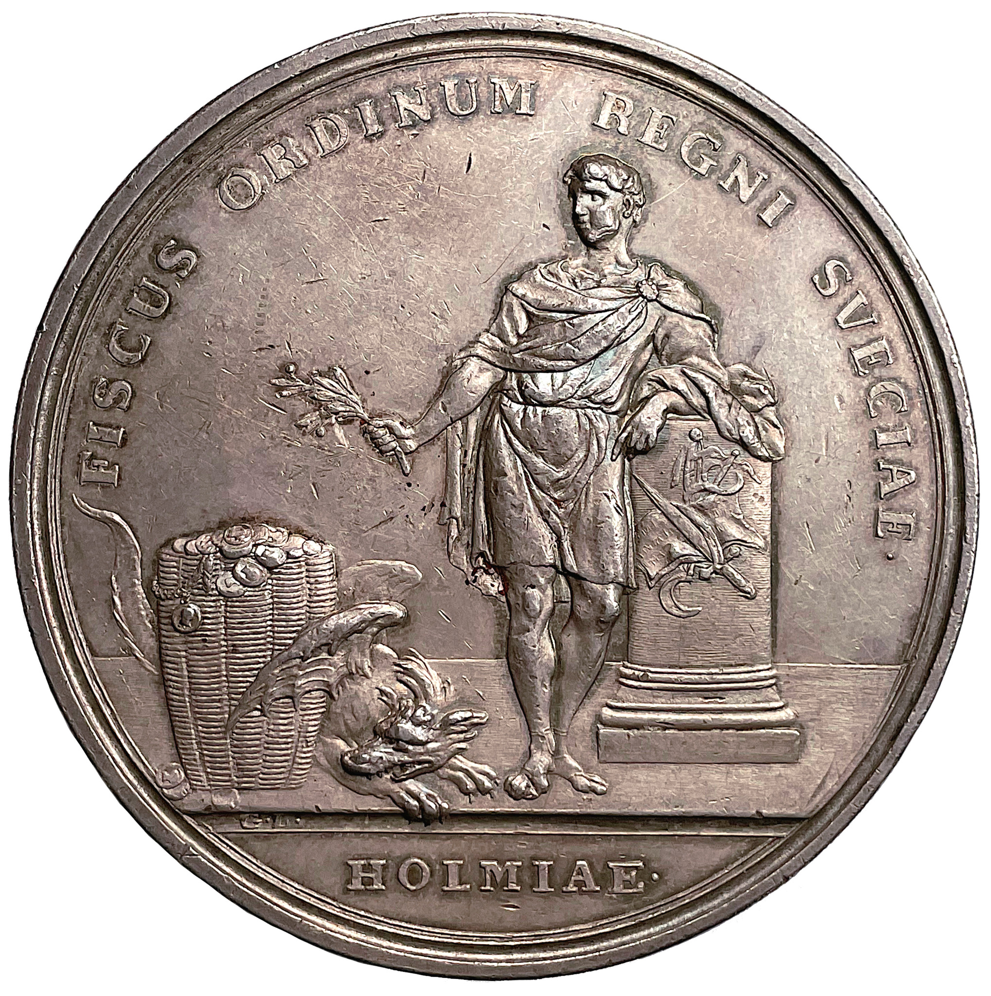 Adolf Fredrik - Rikets ständers banks 100-årsfest  1768 av Gustaf Ljungberger