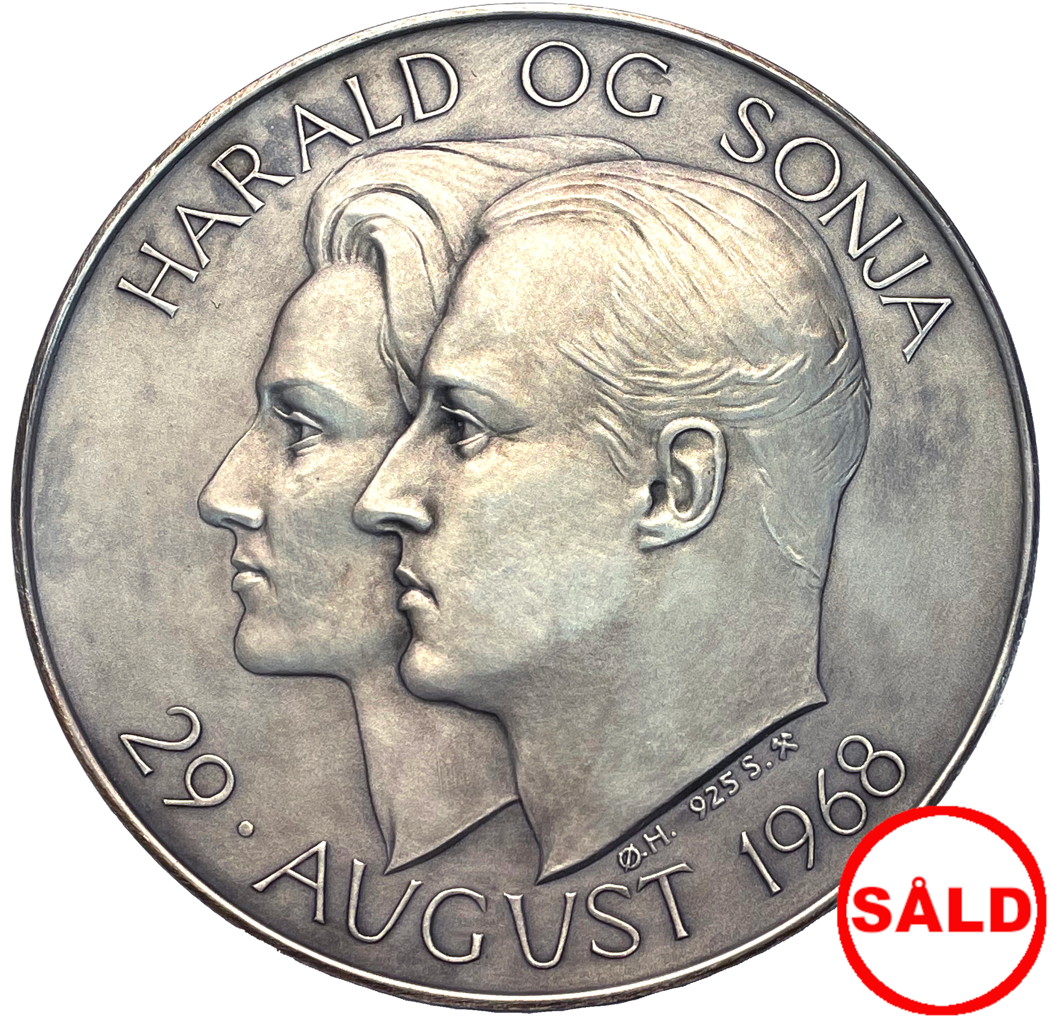 Norge - Harald och Sonjas bröllop 29 augusti 1968