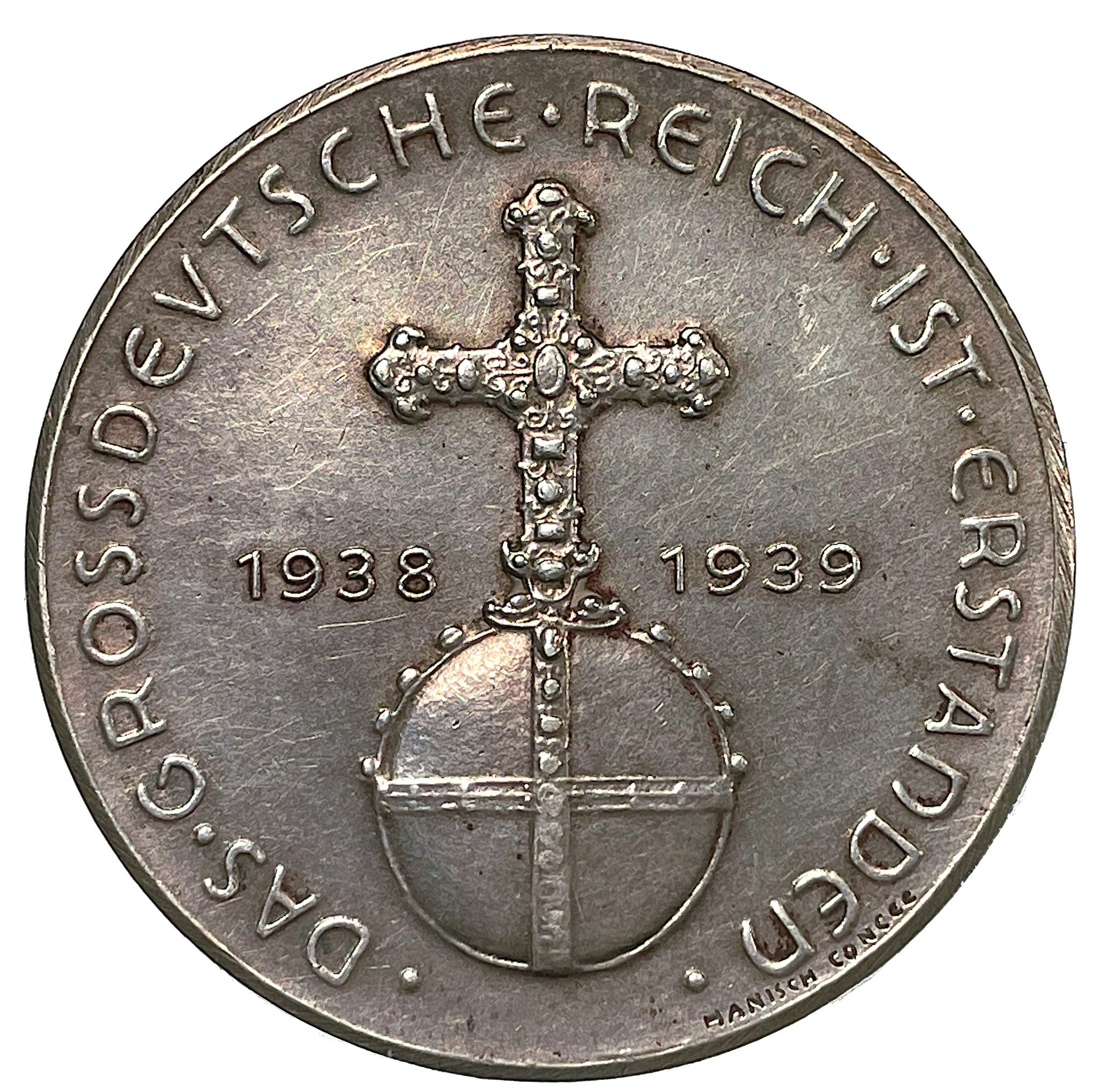 Tredje Riket - Adolf Hitler 1938 - 1939 av Hanisch & Concée