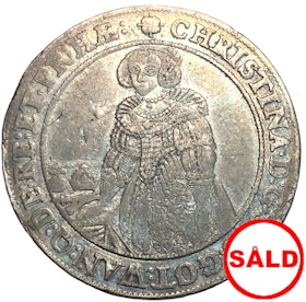 Kristina, Sala, Riksdaler 1640 - Trevligt exemplar