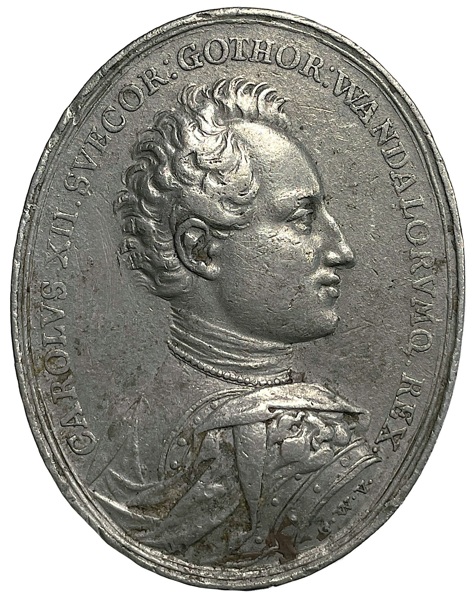 Karl XII - Kalabaliken i Bender 1713 - MYCKET SÄLLSYNT - RR av Georg Wilhelm Vestner